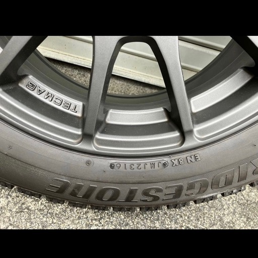 スタッドレスタイヤ 205/55/R16 ベンツ CLA TECMAG 美品