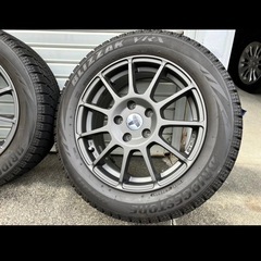 スタッドレスタイヤ 205/55/R16 ベンツ CLA TECMAG 美品の画像