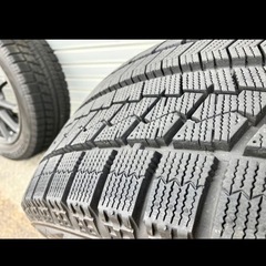 スタッドレスタイヤ 205/55/R16 ベンツ CLA TECMAG 美品の画像