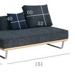 L字ソファ　コーデュロイの画像