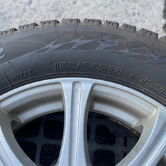 スタッドレスブリザック　155/65R 13 軽自動車用の画像