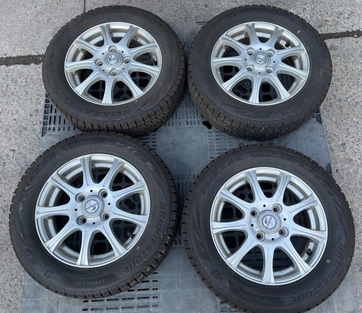 スタッドレスブリザック　155/65R 13 軽自動車用