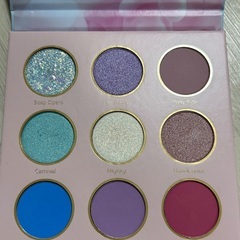 SHEGLAM アイシャドウ　ブルー、パープル系の画像