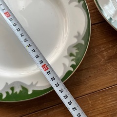 昭和レトロMINO CHINA、洋皿5枚。　の画像