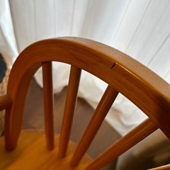 木製キッズ、ベビーチェア
の画像