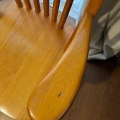 木製キッズ、ベビーチェア
の画像