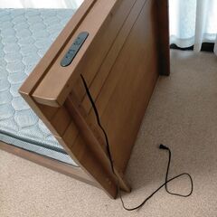 ニトリシングルベッド&マットレスの画像