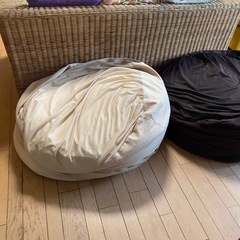 ビーズクッション  2個セットの画像