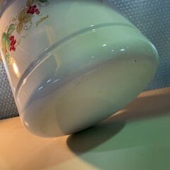 【お引取 限定】ホーロー両手鍋　直径26センチ　調理器具　＊027Gの画像