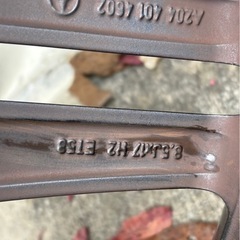 ベンツ用17インチ
スタッドレスホイールセットA180 の画像