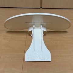 【未使用に近い】バンボ ベビーチェア オレンジ テーブル付きの画像