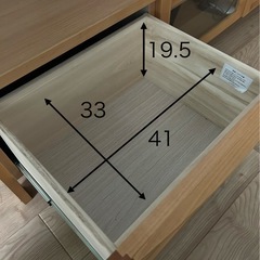 unico SULA テレビボードの画像