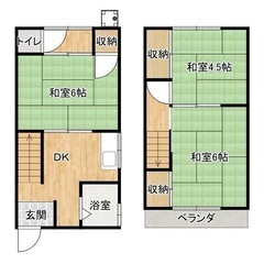 3ＤＫ✨初期費用無料✨極安✨ペット多頭飼育や事業用等、室内写真見...