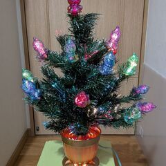 K/T ハローキティ　ファイバーツリー 50 Dカット　クリスマスツリー　レアの画像