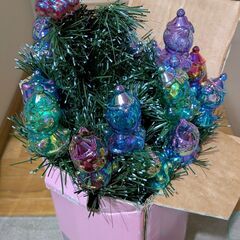 K/T ハローキティ　ファイバーツリー 50 Dカット　クリスマスツリー　レアの画像