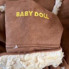 BABYDOLL130cm新品タグ付きボアアウターの画像