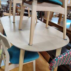 【愛品倶楽部柏店】上久商店 ダイニング5点セット アダムの画像