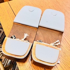 日本の伝統　和レトロ　下駄　美品の画像