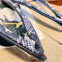 日本の伝統　和レトロ　下駄　美品の画像
