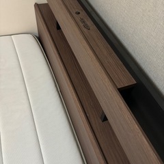 ダブルベッド　セットの画像