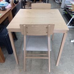 セール開催中！表示価格からさらに％OFF！（サルベージ品を除く）不二貿易　2人掛けダイニングセット　使用数ヶ月のみの画像