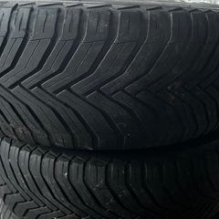 Michelinタイヤ日産ホイール付きの画像