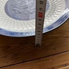 昭和レトロ　有田焼　萬永　大皿　31センチ　訳ありの画像