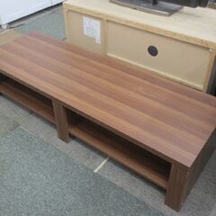 シンプル 幅120㎝ テレビボード 奥40×高26.5cm 右に補修跡あり 家具 リビング テレビ台 札幌 北20条店（の画像