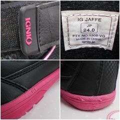 ♪IGNIO/イグニオ JAFFE スノーボードブーツ 24cm 女性用 レディース♪の画像