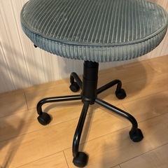 コーデュロイ　回転　デスクチェアの画像