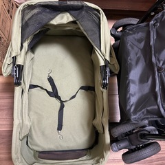 ペットカート　折りたたみ　モスグリーン　小型犬　の画像