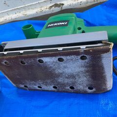 定価38600円★状態◎！美品！「HiKOKI (旧 日立工機)」「SV12SD」集じん オービタルサンダ サンダー 木工 パテ 表面 仕上げ 下地 仕上げの画像