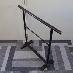 衣桁 帯掛 タオル掛 手ぬぐい掛け 上部横幅79.5cm×高75.5cm プラ×木製 呉服 着物 和服 家具 民具 ディスプレイ 直接引取可 在庫多数#15121-15125の画像