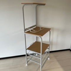 電子レンジラック　キッチンラックの画像