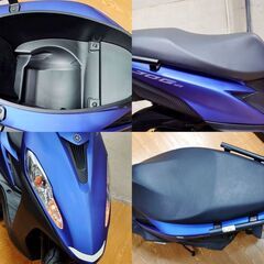 YAMAHA ヤマハ JOG125 ジョグ 125CC SEJ5J BLUE CORE ブルーコア 取扱説明書 リアボックス付き 原付 スクーターの画像