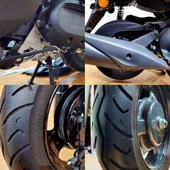 YAMAHA ヤマハ JOG125 ジョグ 125CC SEJ5J BLUE CORE ブルーコア 取扱説明書 リアボックス付き 原付 スクーターの画像