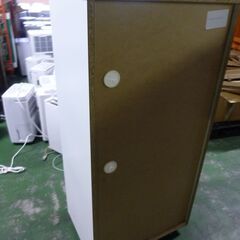 M1　未使用/新品　訳ありアウトレット　国産 レンジボード 完成品 食器棚 カウンター キッチン収納 スライド棚 大型レンジ対応 大川家具の画像