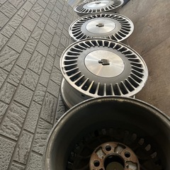 トヨタクラウン純正アルミホイールの画像