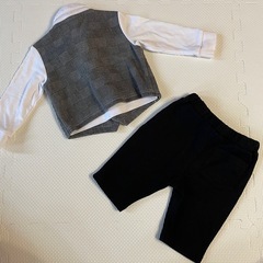 80cm 男の子 おしゃれ着 式服の画像