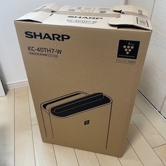 【受取人決定】KC-40TH7 シャープ 空気清浄機 プラズマクラスターの画像