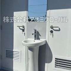 【新品未使用】屋外OK！2部屋トイレ×シャワーユニット🚽🚿水洗タイプ◎ 換気扇＆照明付き！⑨の画像