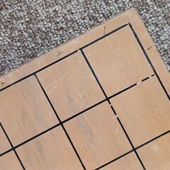 とっても古い、折り畳みできる将棋盤の画像