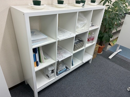 12/7引取り限定 IKEA KALAX カラックス 卸売 ホワイト IKEA KALLAX