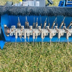 BLUEBIRD ER11100 整備・動作確認済み デサッチャー サッチャー サッチ除去 芝生 北海道 十勝 大樹 広尾 引取 帯広の画像