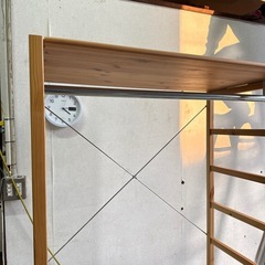 美品の人気商品！無印良品！　パイン材　ユニットシェルフの画像