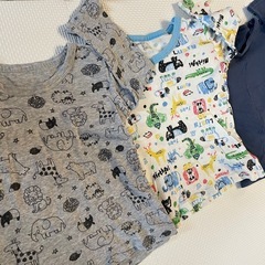 90cm 長袖肌着 10着の画像