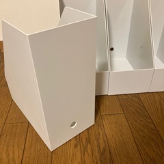 【無印良品】クリアファイルボックス×4の画像