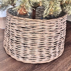 クリスマスツリー120cmと足元隠しのセットの画像