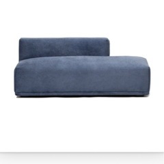 【定価8万円】FrancFrancソファー(ブルー)の画像