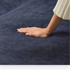 【定価8万円】FrancFrancソファー(ブルー)の画像